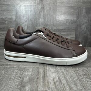 Birkenstock Bend Low Mens 13 Roast Brown Leather Casual Minimalist NEW
